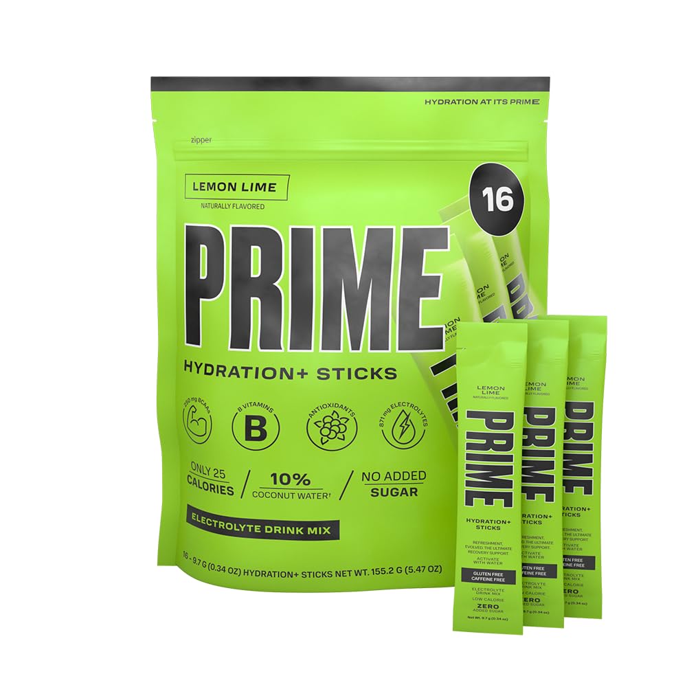 PRIME HYDRATION+ Sticks Λεμόνι Lime 