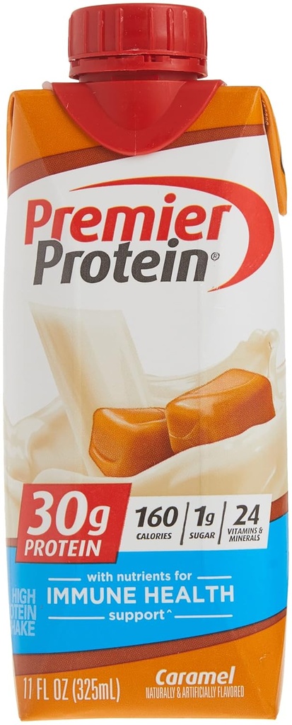 Premier Protein Premier Caramel High Protein Shake, 11 Fl Oz (πακέτο των 15)