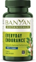 Banyan Botanikleri Her gün Endurance – Organik Adaptogens Supplement – Herbal Superfoods and Adaptogens for Energy and Focus – 90 Tablet – Non-GMO Sustainable Sourced Vegan