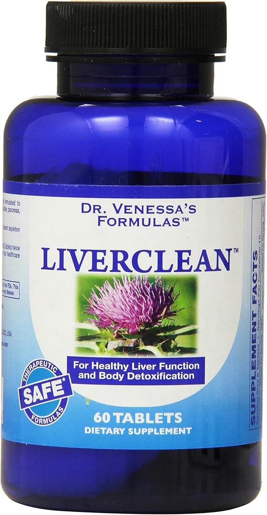 Δρ Venessa's Formulas Liver Clean Tablets, 60 Count