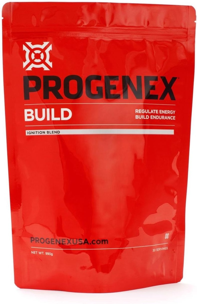 Progenex® Build | Carbohidrat Energy, Endurance and Recovery Supplement | All-Do Doğal Glycogen ve Maltodextrin Toz İçecek Erkekler ve Kadınlar için Mix | 30 Hizmet