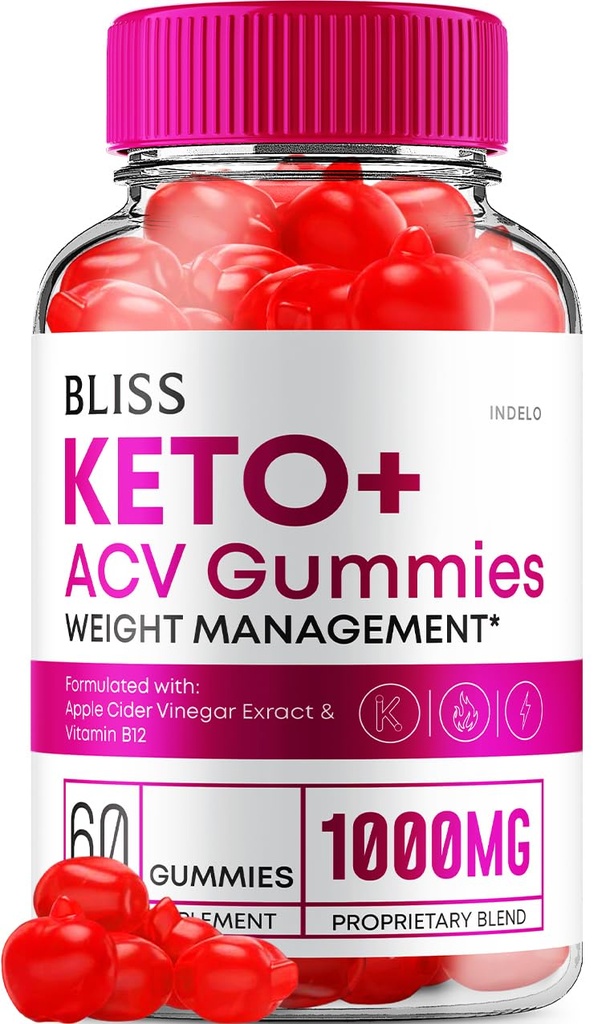 Bliss Keto ACV Gummies Advanced Kilo Kaybı, Bliss Keto + ACV Gummies Apple Cider Vinegar Keto Bliss ACV Gummies Diyetary Supplement Bliss DW Gummies Yorumlar (60 Gummies)