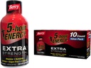 5 ώρες ΕΝΕΡΓΕΙΑ® Shot, Extra Strength, Berry, 10 Pack