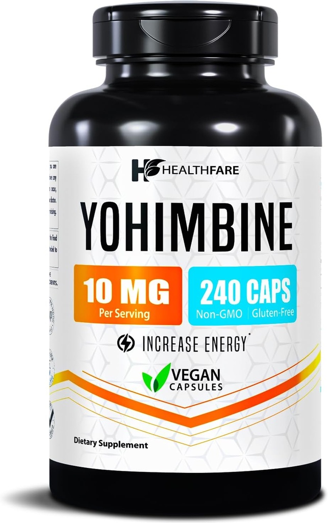 Healthfare Yohimbine HCL 10mg 
