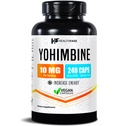 Healthfare Yohimbine HCL 10mg | 240 Vegan Capsules | En Güçlü Formula | Non-GMO & Gluten-Free | Made in USA