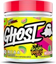 GHOST BCAA Toz Amino Asits Supplement, Sour Patch Kids Watermelon - 30 Hizmet - Sugar-Free Intra, Post & Pre Workout Andro Toz & Recovery Drink, 7G BCAA