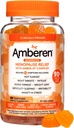Amberen Menopause Supplements for Women, Multi-Symptom Relief, Vitamin E & Benzersiz Amberen Bileşikleri, Hormon Dengesini Destekleyebilir, Hot Flashes & Night Slips, Sugar Free, Orange Flavor, 60 Gummies