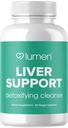 Liver Support - Güçlü Detoxing Cleanse Supplement - Contains Milk Thistle, Dandelion, Turmeric, Ginger, Beet Root, Berberine, & Artichoke Extract - 60 Sebze Capsules (60 Kont)