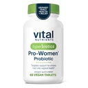 Hiperbiyotikler Vital Nutrients Pro Women Probiyotiks for Women | Vaginal Probiyotiks for PH Balance | Oral Probiyotik for Vaginal Health and Urinary Tract Health | 6 Targeted Strains | 60 Vegan Tabletler