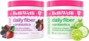 Günlük Fiber Supplement Sche with Collagen, Probiyotiks & Electrolytes - Supports Digestive Health, Regularity, and Skin Health – Cucumber Lime Mint & Wild Berry Flavors – 32 Hizmet Toplamı
