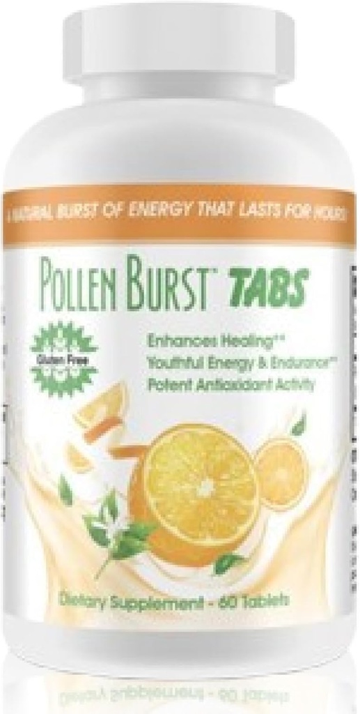 Youngevity Pollen BurstTM Tabs - Organik Hipoallergenik Nutrient Türleri Pure Flower Pollen - Eski Projoba Polbax Energy & Endurance - 60 Tabletler