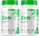 (2 Pack) Zenfit Capsules, Zenfit Supplement, Zenfit Pills, Zenfit Natural Supplements, ZenFit, Zenfit Advanced Formula, 60 Capsules for 2 Ay