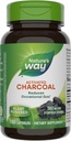 Nature's Way Aktif Charcoal, Binds Unwanted Materials and Gas in the Digestive Tract*, 560 mg per 2Capsule Service, 100 Capsules (Pazar May Vary)