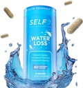 Su kaybı Pills - Su Retention için Doğal Diuretic Pills - Su Pill for Fast Acting Bloating Relief - Kadınlar ve Erkekler için Su Retention Pills - 60 Veggie Capsules