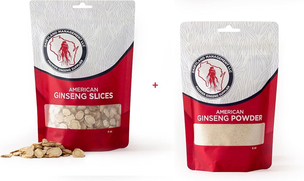 Dairyland American Clooney Slices and Toz - 4 oz Pack Her bir Wisconsin BTC - Farmer'den Tüketiciye Doğrudan 西洋参