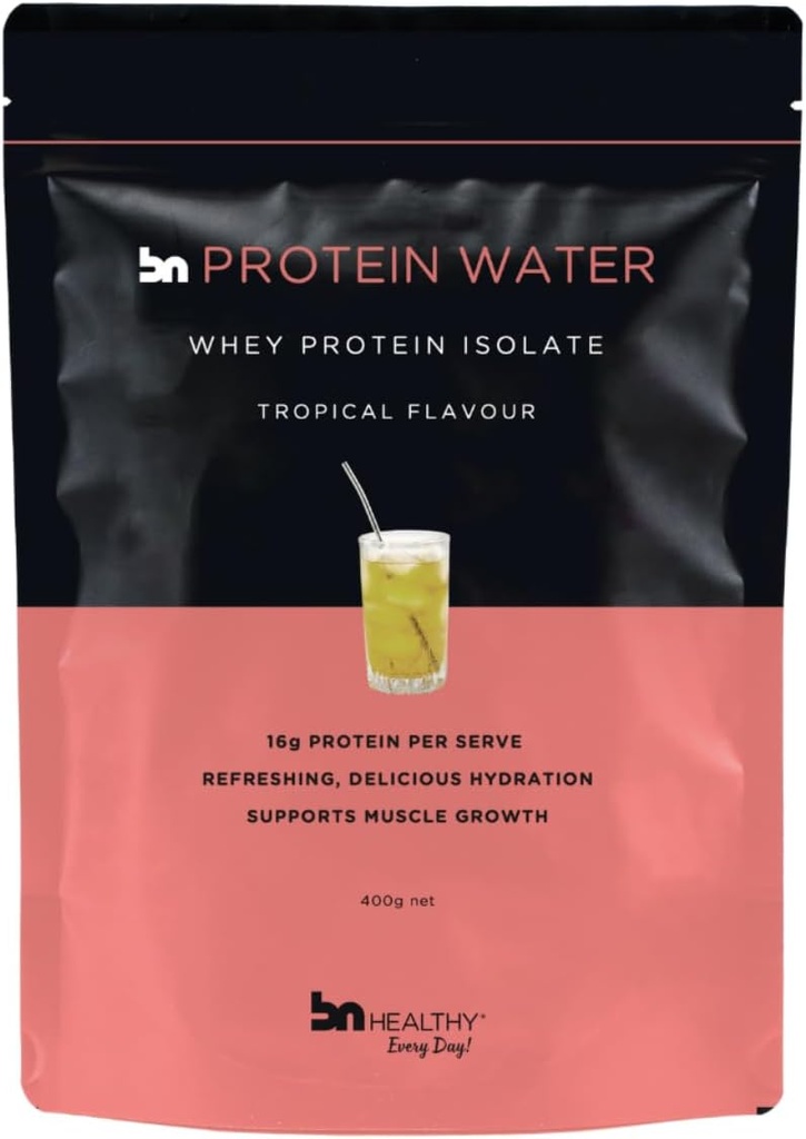BNHealthy, Whey Protein Tozu - Tropikal - Premium En yüksek protein Concentration için Whey Isolate - Kilo Yönetimi için Şeker Ücretsiz Formula