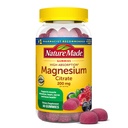 Nature Made High Abxia Magnezyum Citrate 200 mg per serve, Magnezyum Supplement for Muscle, Nerve, Bone and Heart Support, 60 Magnezyum Gummies, 30 Day Supply Supply