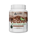 Core Nutritionals Vegan Gourmet Plant Esasen proteini | Vegan BCAAs | Lactose, Soy, Sugar, & Gluten Free | 21g Pea Protein | 2 Pound (Chocolate Brownie Batter)