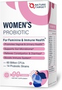 NATI TARGET Probiyotiks-for-Kadınlar için Prebiyotikler, Cranberry ve D-Mannose, 60-Billion-CFUs, Women's Probiyotik for Digestive Health/Gut Health/Immunefun