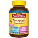 Nature Made Prenatal with Folic Acid + DHA, Prenatal Vitamin ve Mineral Supplement for Daily Nutritional Support, 110 Softgels, 110 Day Supply Supply