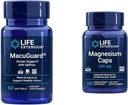 Life Extension MacuGuard Eye Health Supplement with Capsules 500 mg - Lutein, Zeaxanthin, Meso-zeaxanthin ve Saffron for Health Vision - 60 Softgels ve 100 Vegetarian Capsules
