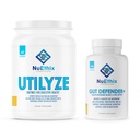 NuEthix Formulations Microbiome Balance and Digestive Wellness Supplement Sche of Gut Defender+, 90 Hizmet ve Utilyze, 60 Seyahat Paketleri