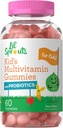 Carlyle Kids Multivitamin Gummies with Probiyotiks | 60 Chewables | Berry Flavor | Vegetarian, Non-GMO, Gluten Free Children's Supplement | by Lil' Sprouts | Ambalaj Vary
