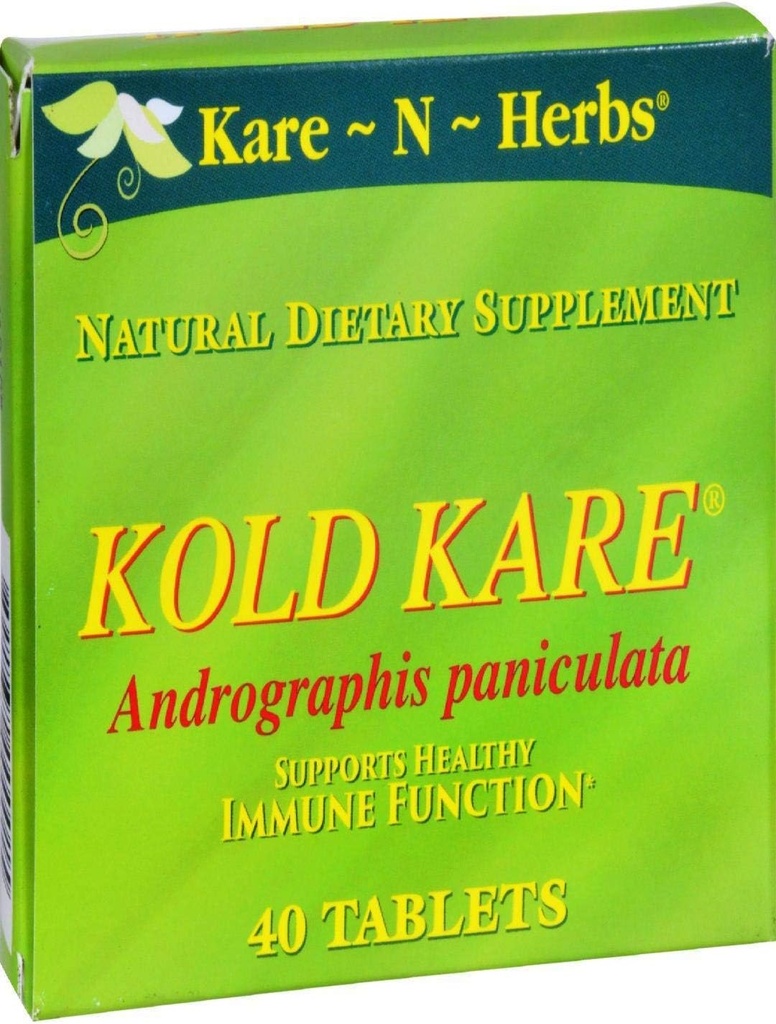 Kold Kare Daily Immune Health Function, 40 Count | Cold, Sinus, Antivirüs Belirtileri | No-Habit Format | No Side Effects