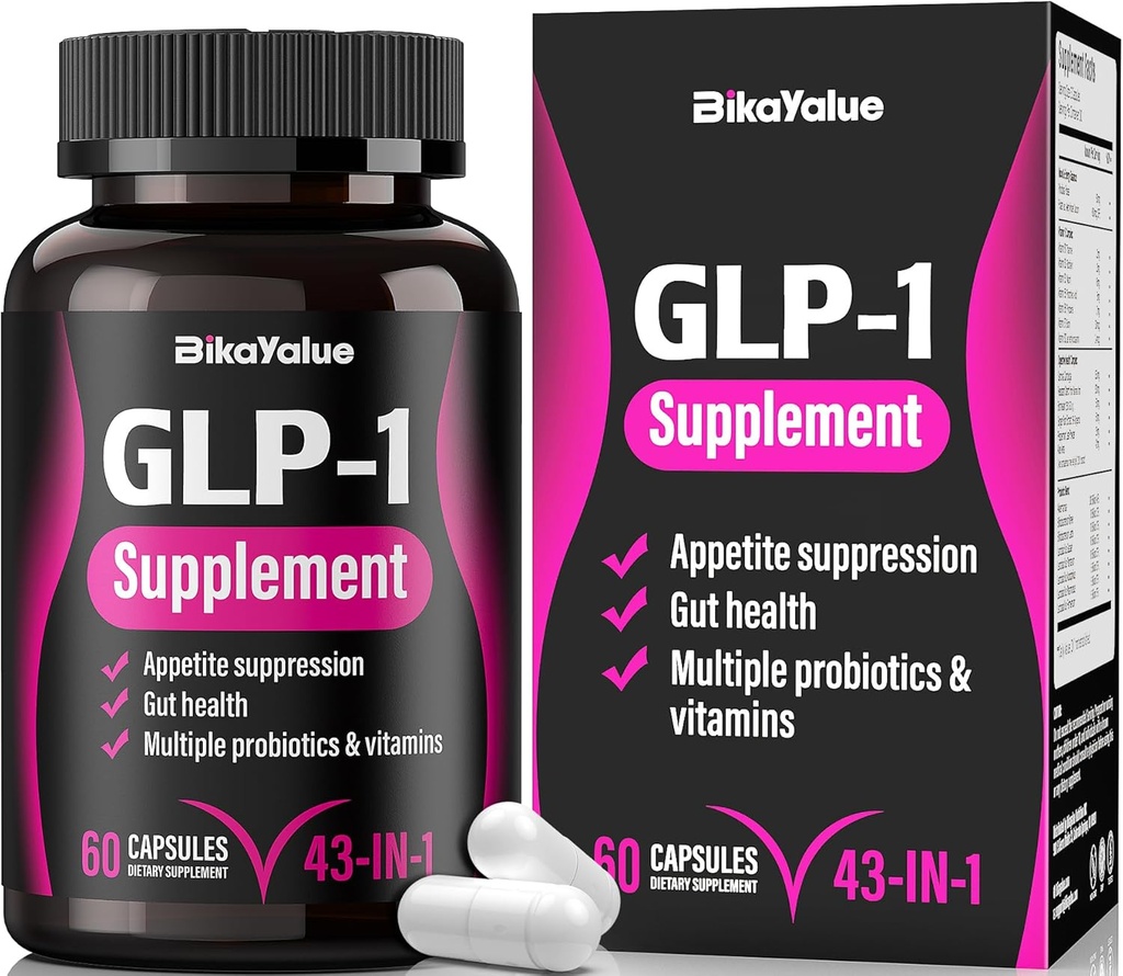 GLP-1 Alternatif Tamam, Hops ile Doğal Türler, Yeşil Çay Üretimi, Garcinia Cambogia, Multivitamins, Probiyotikler, Gut, GLP-1 Activate & General Health - 073