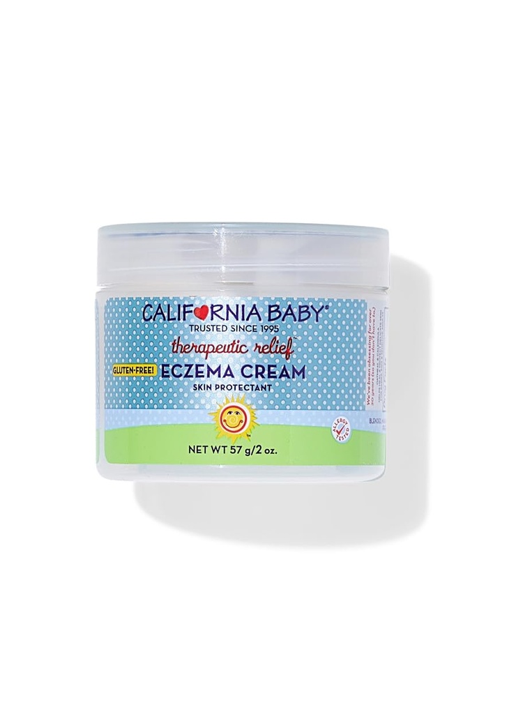 California Bebek Eczema Krem | Steroid-Free Eczema Tedavisi | Colloidal Oatmeal + Aloe Vera | Çocuklar için Eczema Lotion + Yetişkinler | 57 g / 2 oz.