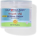 California Bebek Eczema Krem | Steroid-Free Eczema Tedavisi | Colloidal Oatmeal + Aloe Vera | Çocuklar için Eczema Lotion + Yetişkinler | 57 g / 2 oz.