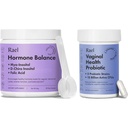 Kadınlar için Rael Supplement - Hormon Dengesi, Fertness & Ovarian Support (30 Day Supply) & Probiyotiks, Digestive Enzymes, Urinary Tract Health (30 Day Supply)