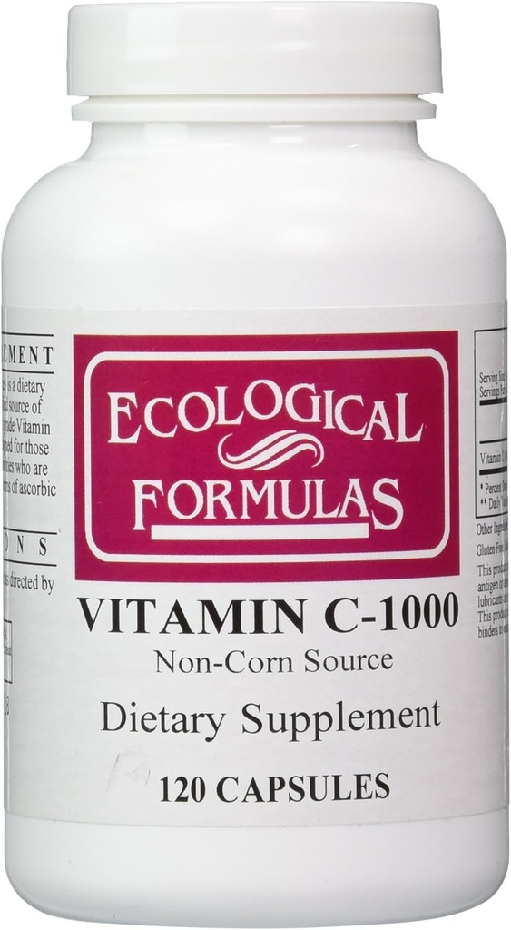 Cardiovascular Araştırma C-1000 kapsülleri, 120 Kont