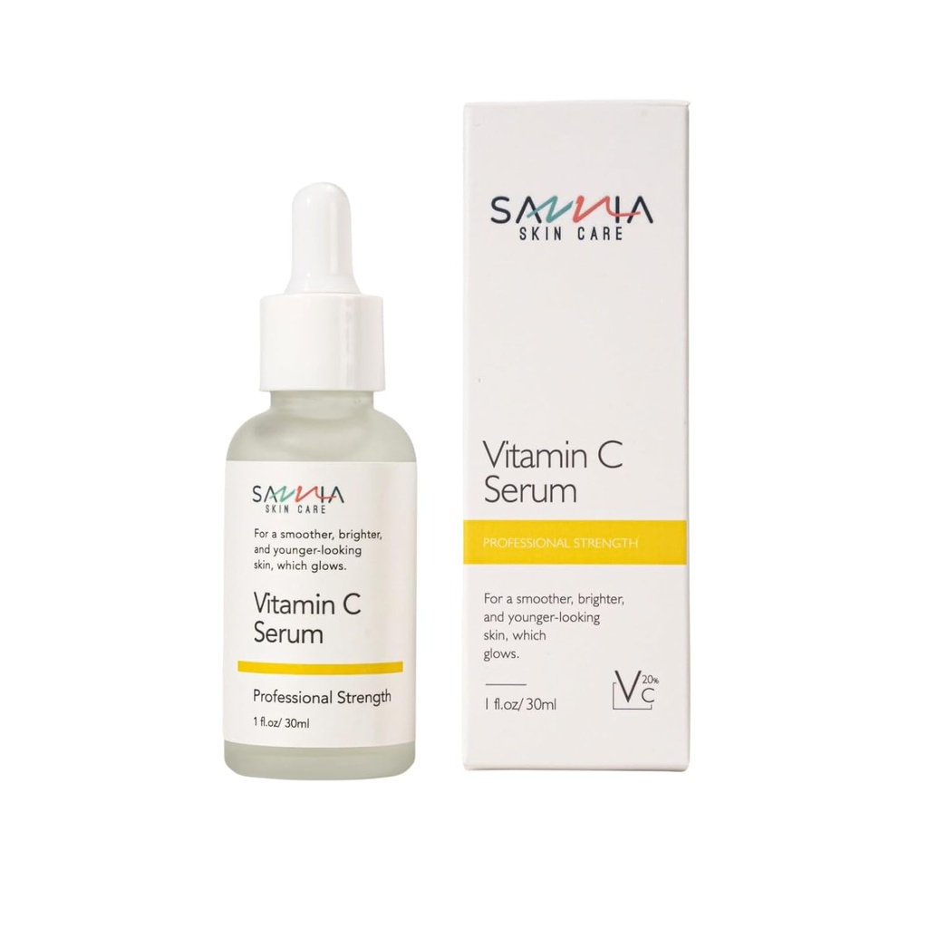 C Vitamini Face, For A Smoother, Brighter, ve Genç görünümlü Skin, Hangi Glows, Hydrates And Evens Out Skin Tone, 1 fl.oz/30 ml