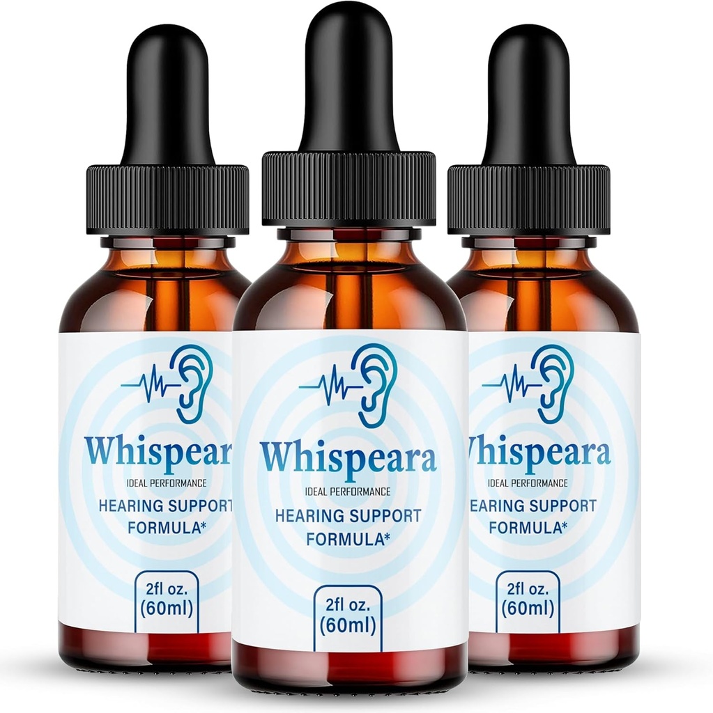 Ringing Ears Drops için Whispeara Tinnitus Relief, Ring Clear Tinnitus Liquid Drops, Maximum Strength, Advanced Formula İşitme Tamam, Ear Ringing Tinnitus, Whispeara Yorumlar (3 Paket)