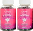 Joyce Giraud Ultimate Beauty Gummies, 60-Day Supply, Skin Hydration & Health Skin Tone, 180 Gummies