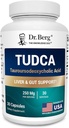 Dr. Berg TUDCA Supplement (Tauroursodeoxycholic Acid) - Liver Health, Bile Flow, Gallbladder Support ve Digestive Health * - 30 Capsules
