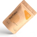 Fitness Health Organic Bee Pollen Granules 100G - Ultra Kuvvetli Enerji Tasarrufu - Etkili Selenyum, Vitaminler ve Mineraller - Vejetaryenler için Uygun - Gluten Free