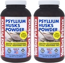 Yerba Prima Psyllium Husk Toz 12 oz (Pack of 2) - Doğal Fiber Supplement