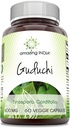 Amazing India Guduchi 500 Mg Supplement | Tinospora Cordifolia Vegetarian Capsules | Non-GMO | Gluten-Free | Made in USA (1 Pack | 60 Count)