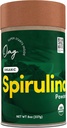 Ω, Θεέ μου! Superfoods Organic Spirulina Powder - 100% Pure, USDA Certified Organic - Καλή πηγή σιδήρου, βιταμίνης Α & βιταμίνης Β12. - 8 ουγγιά (1 πακέτο) ...