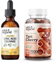 Άγρια & οργανικά Uric Acid καθαρισμού Βάμμα 2 fl oz & Tart Cherry Gummies