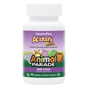 NaturesPlus Animal Parade AcidophiKidz, Berry Flavor - 90 Chewable, Animal-Shaped Tabletler - 2 Paket - Probiyotiks, FOS & Grape Tohum - 180 Toplam Hizmetler
