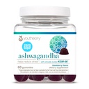 Youtheory Ashwagandha - Χορτοφαγική ενέργεια και το άγχος συμπλήρωμα υποστήριξης με οργανικό εκχύλισμα KSM-66 & Ginger - χαμηλή ζάχαρη - βατόμουρο, 60 Gummies (30-Day Supply)