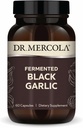 Dr. Mercola Fermented Black Σκόρδο - Συμπλήρωμα αντιοξειδωτικών - για την υποστήριξη ανοσοποιητικής, κυτταρικής και καρδιακής υγείας - Περιλαμβάνει S-Allyl-Cysteine - μη GMO, χωρίς γλουτένη & χωρίς σόγια - 60 κάψουλες (30 σερβιρίσματα)