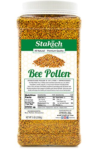 Stakich Bee Pollen (5 Pound)