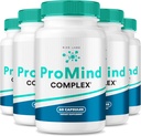 Laboratuarları ProMind Kompleksi Tamam, Organik Hafıza Beyini Güçlendirmek için Desteklemeyi Destekliyor - 5 (300 Capsules) Pack