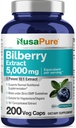 NusaPure Bilberry 5.000 mg 200 Vegetarian caps (Non-GMO, Vegan)
