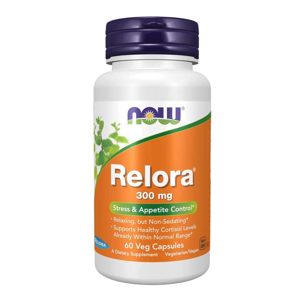 Şimdi Gıdalar Tamamlar, Relora 300 mg ( Magnolia officinalis ve Phellodendron amurense) 60 Veg Capsules