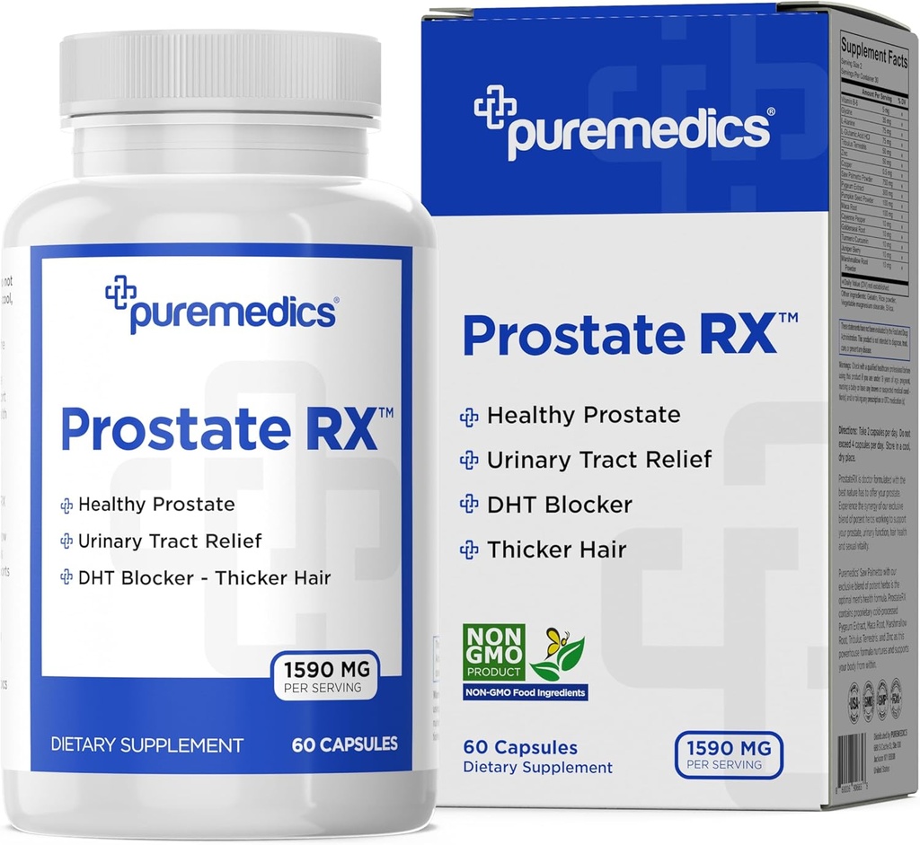 ProstateRX Saw Palmetto, Pygeum & κολοκύθα εκχύλισμα σπόρων 